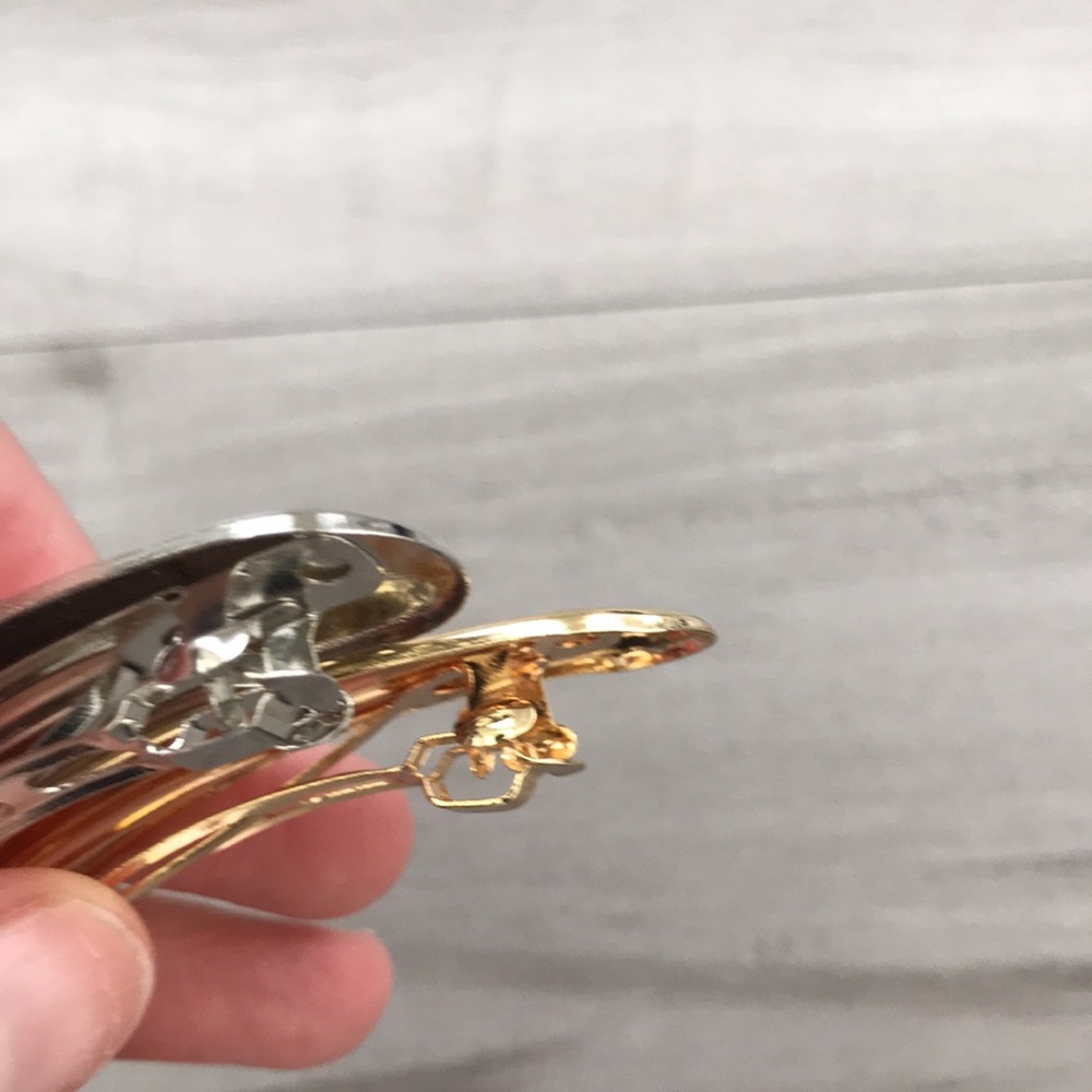 Bundle | Set of 2 Fashion Hair Barrettes Silver & Gold - Picture 3 of 4